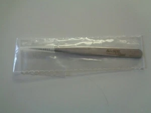 All-Spec 3C-SA SS Anti-Magnetic Tweezers with Fine Tape 4-1/4" Long - New - Picture 1 of 2