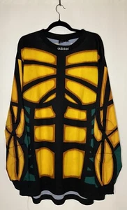 Vintage Adidas Goalkeeper Soccer Jersey Football Shirt XL, Made in USA, Great Co - Picture 1 of 3
