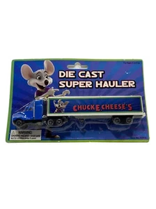 Playmind Chuck E Cheese Die Cast Super Hauler Semi w Trailer 2014 New Sealed - Picture 1 of 12