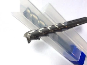  1 x VHM Alufräser 16mm / 45° Spirale / Z=3 / für ALU / 150mm lang NEU!! - Picture 1 of 2