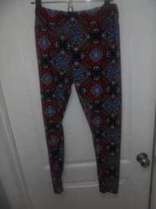 Leggings de cintura elástica con patrones multicolores para mujer LuLaRoe Talla TC 12-18 - Imagen 1 de 4