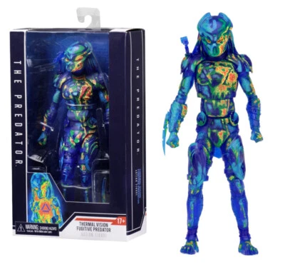 The Predator 2018 Movie Thermal Version Invisible 7in Action Figure Boxed Gift！！ - Image 1 of 4