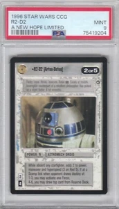 Star Wars CCG A New Hope Limited 1996 Light Side R2-D2 PSA 9 como nuevo (9204) - Imagen 1 de 2