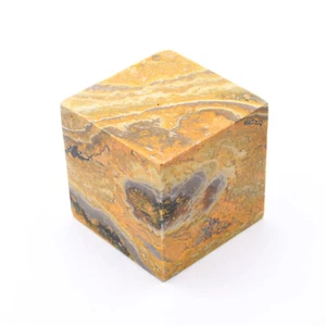 Bumblebee Jasper Cube - Picture 1 of 6