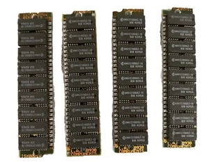 Lot Of 4: KM41C1000AJ-10, 30 Pin LA Components Memory Module Ram SIMM - Picture 1 of 6
