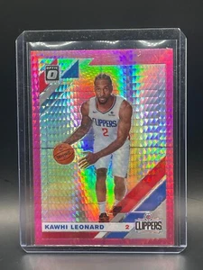 Kawhi Leonard 2019-20 Panini Donruss Optic Pink Hyper Prizm #30 - Imagen 1 de 2