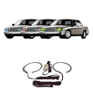 Kit de halo de faros RGB multicolor CHS para Ford Crown Victoria 98-11 - Imagen 1 de 6