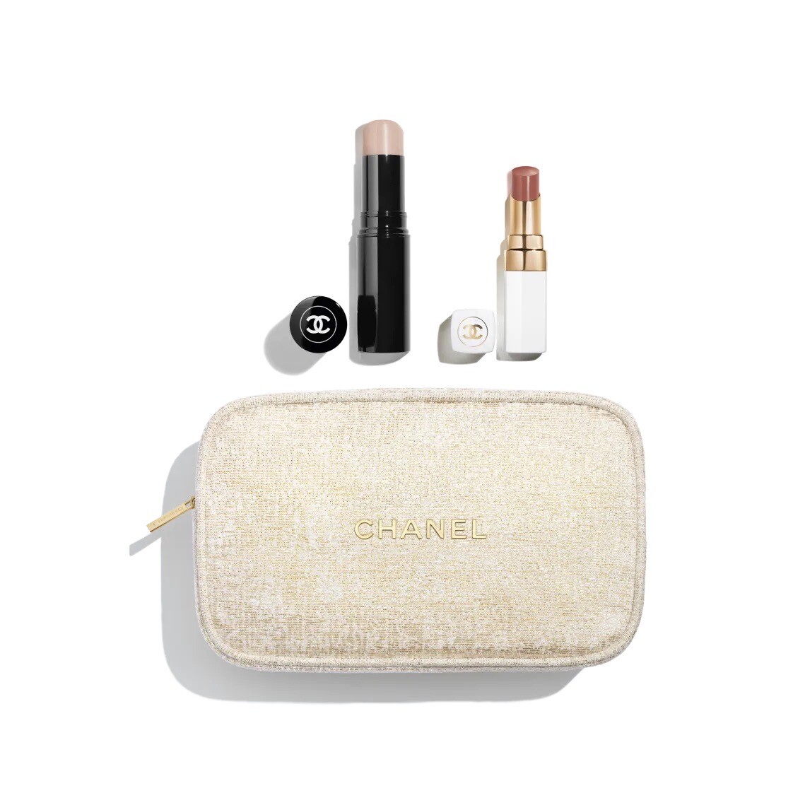 シャネル　コスメセット Chanel Holiday Set 2024 THE EXPERT EYE TRIO Gift Set W/Pouch