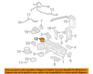 FORD OEM-Blower Motor Resistor 3F2Z18591AA - Picture 1 of 2