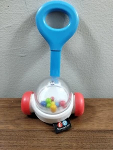 Fisher Price Mini Corn Popper Classic Baby Rattle Toy 2014 Mattel 5.5"  - Picture 1 of 4