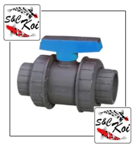 Blue Handled Ball Valves (Double Union) All Sizes Available - Picture 1 of 1