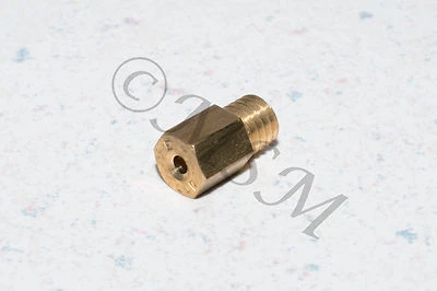 KAWASAKI SUZUKI NEW OEM MIKUNI CARBURETOR 4/042 LARGE HEX MAIN JET #440 18-4399 - Image 1 of 4