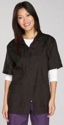 PET GROOMING GROOMER STYLIST BARBER Hair Water Resistant Nylon JACKET Coat Smock - Image 1 of 4