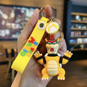 "Super Mario Bros, Bowser Figura Llavero Silicona - Todas las edades. - Imagen 1 de 8