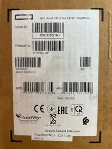 HPE ProLiant MicroServer Gen10 XEON E-2224 16GB GbE P18584-001 NEW SEALED✅❤️️✅ - Picture 1 of 12