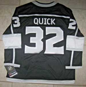 #32 Jonathan QUICK Los Angeles KINGS Off. Lic. FANATICS Jersey, Youth L/XL, NWT! - Picture 1 of 2
