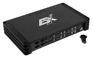 ESX QL800.8 8-Kanal Class D Digital Verstärker 1000W mit Basspegel Fernbedienung - Bild 1 von 7