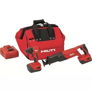 Hilti SID 18-A Cordless Impact Driver, WSR 18-A Reciprocating Saw Combo Kit - Picture 1 of 3