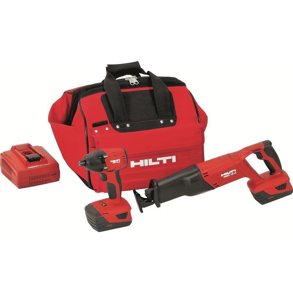  Hilti SID 18-A Cordless Impact Driver, WSR 18-A Reciprocating Saw Combo Kit  - Image 1 of 3