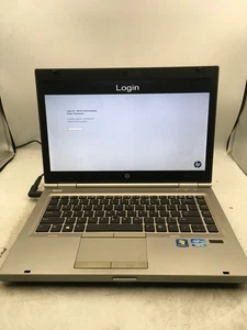 HP ELITEBOOK 8470P - BOOTS TO BIOS/BIOS LOCKED - INTEL I5 - NO RAM - READ -BB - Picture 1 of 7
