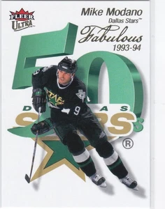 2021/22 FLEER ULTRA..MIKE MODANO..FABULOUS 50'S..CARD # FF-6..STARS - Bild 1 von 2
