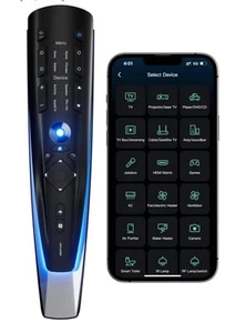 Super Universal Remote Control All in One Remote App Bluetooth Infrared RF - Picture 1 of 10
