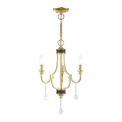 Livex Lighting - Glendale - 3 Light Mini Chandelier in New Traditional Style - - Image 1 of 4