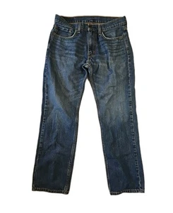 Levis 559 Relaxed Straight Jeans Mens 32x30 Denim Cotton Blend Dark - Picture 1 of 6