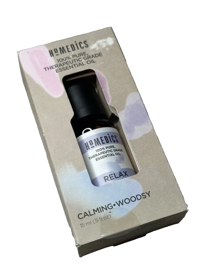 Aceite Esencial Homedics RELAX 15mL 100% Puro Grado Terapéutico Nuevo en Caja Foto 1 de 1