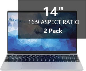 Koelaa 2-pak 14-calowy laptop ochrona prywatności ekran do panoramicznych dysków 16:9 - Zdjęcie 1 z 10