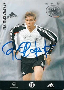 Per Mertesacker Original Autogrammkarte n - ca.11cm x 15cm - Picture 1 of 2