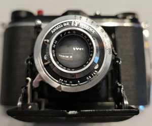 Cámara plegable vintage ANSCO B2 Speedex, sin probar - Imagen 1 de 5