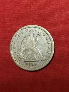 1839 SITZENDE FREIHEITSVIERTEL ss - Bild 1 von 8