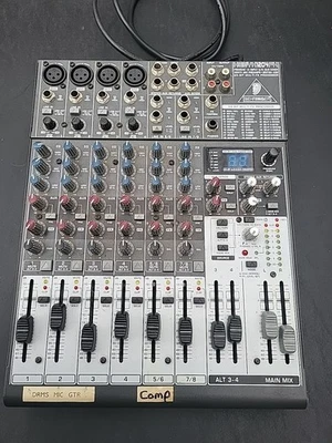 BEHRINGER XENYX  1204FX 12 Input ANALOG MIXER - Image 1 of 4