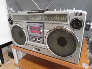 Sharp GF-9191H Stereo Radiorecorder Boom Box guter Zustand - Bild 1 von 10
