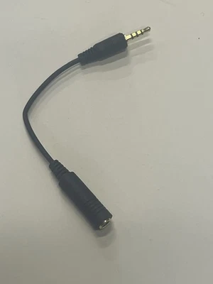  SENNHEISER Cable Adapter 2.5mm  Male to  3.5mm Female Plug Headphones new - Image 1 of 3