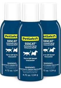 PetSafe SSSCAT PPD00-17622 Refill Can 3-Pack - Compatible 1st 2nd Gen Open Box - Picture 1 of 2
