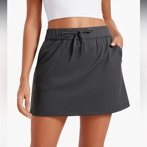CRZ Yoga 4-Wege Stretch Skort Golf Tennis Neu mit Etikett Tintengrau Medium - Bild 1 von 5