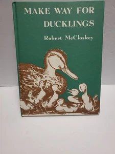 Make Way for Ducklings by Robert McCloskey (1941, Hardcover) - Picture 1 of 3