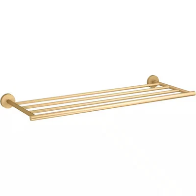 KOHLER Elate Hotelier Towel Rack in Vibrant Brushed Moderne Brass 27294-2MB - Image 1 of 2