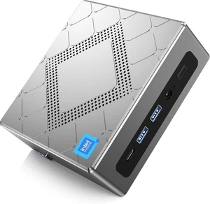 NiPoGi CK10 Mini PC Ιntel Core i5-12450H 16GB RAM 512GB SSD Windows 11 PRO WiFi6 - Afbeelding 1 van 8