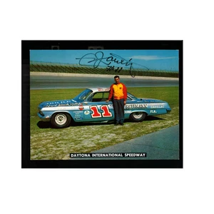Ned Jarrett Nascar Autographed Signed Daytona International Speedway Postcard - Picture 1 of 2