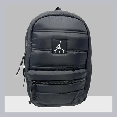 Nike Air Jordan Mini Mochila Negra Unisex Jumpman Bolso Pequeño Viaje 7A0855 023 Foto 1 de 4