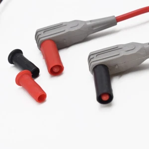 5 pares de bolígrafos multímetros digitales de inyección de dos colores compatibles con todos los medidores digitales - Imagen 1 de 8