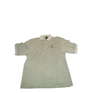 Page & Tuttle XL Polo Shirt Merchants Bank Children's Charity Classic Striped - Picture 1 of 10