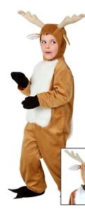 Toddler Reindeer Furry Animal Christmas Jumpsuit Costume SIZE 2T (Used) - Picture 1 of 2