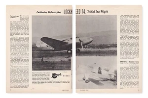 1937 Lockheed 14 Rapporto Aereo 19/02/2023m - Foto 1 di 1
