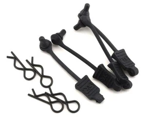 Arrma 1/10 Body Clip Retainer (Black) (4) [ARA390165] - Picture 1 of 2
