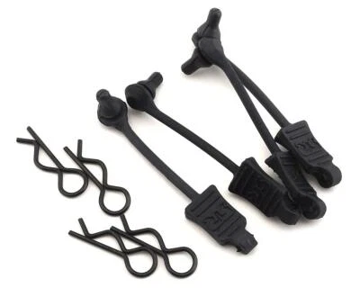 Arrma 1/10 Body Clip Retainer (Black) (4) [ARA390165] - Image 1 of 2
