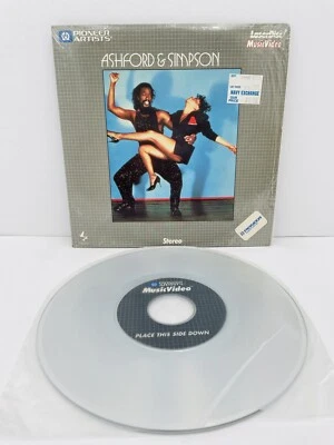 ASHFORD & SIMPSON 8" Laserdisc Pioneer Artists Mini Laserdisc LD. PA-85-M012 - Image 1 of 4